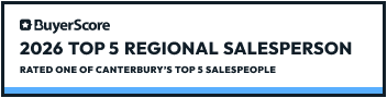 BuyerScore Award - 2026 Top 5 Regional Salesperson